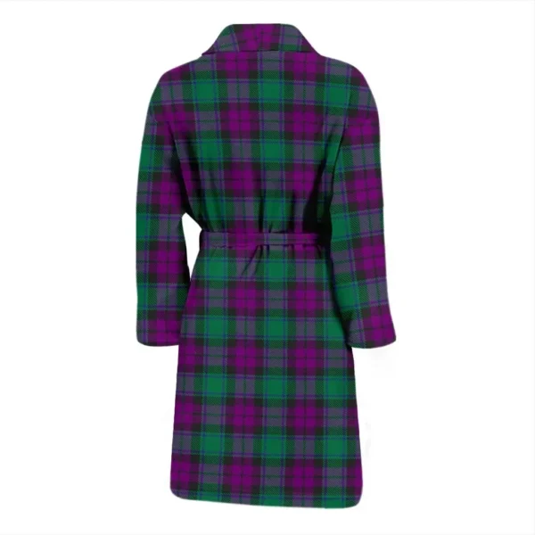 ScotClans MacArthur - Milton Bathrobe, Men Tartan Plaid Bathrobe - Image 2