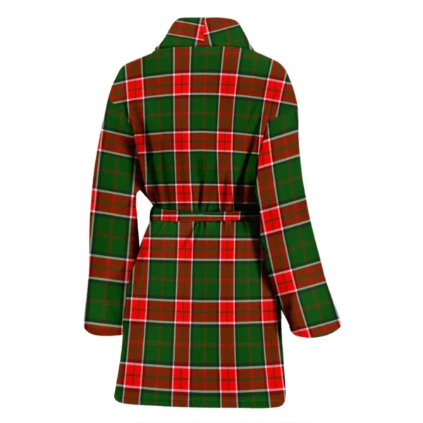 ScotClans Pollock Modern Bathrobe, Women Tartan Plaid Bathrobe - Image 2