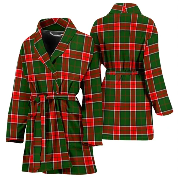 ScotClans Pollock Modern Bathrobe, Women Tartan Plaid Bathrobe - Image 3