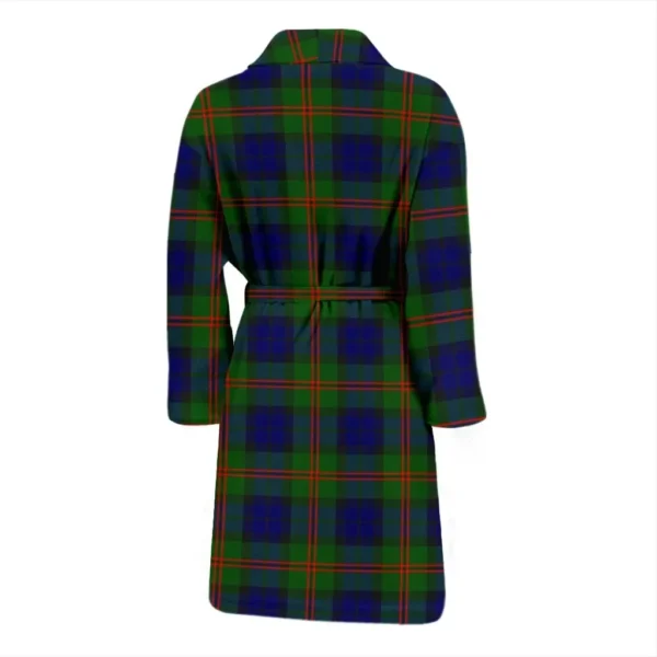 ScotClans Dundas Modern Bathrobe, Men Tartan Plaid Bathrobe  02 - Image 2