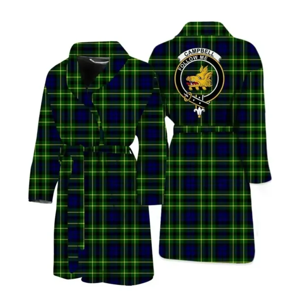 ScotClans Campbell of Breadalbane Men Bathrobe - Campbell of Breadalbane Bathrobe Badge