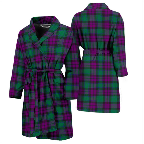 ScotClans MacArthur - Milton Bathrobe, Men Tartan Plaid Bathrobe - Image 3