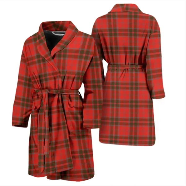 ScotClans Grant Weathered Bathrobe, Men Tartan Plaid Bathrobe - Image 3