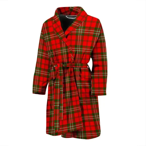 ScotClans Scott Modern Bathrobe, Men Tartan Plaid Bathrobe