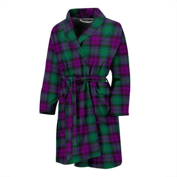 ScotClans MacArthur - Milton Bathrobe, Men Tartan Plaid Bathrobe