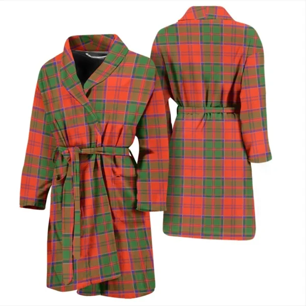 ScotClans Grant Ancient Bathrobe, Men Tartan Plaid Bathrobe - Image 3