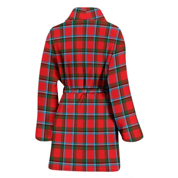 ScotClans Sinclair Modern Bathrobe, Women Tartan Plaid Bathrobe - Image 2