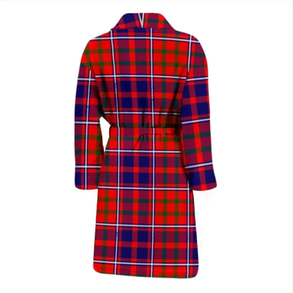 ScotClans Cameron Of Lochiel Modern Bathrobe, Men Tartan Plaid Bathrobe - Image 2