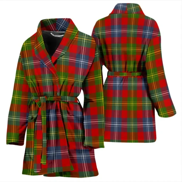 ScotClans Forrester Bathrobe, Women Tartan Plaid Bathrobe - Image 3