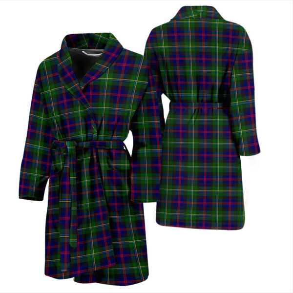 ScotClans Malcolm Modern Bathrobe, Men Tartan Plaid Bathrobe - Image 3