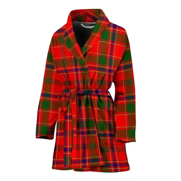 ScotClans Munro Modern Bathrobe, Women Tartan Plaid Bathrobe