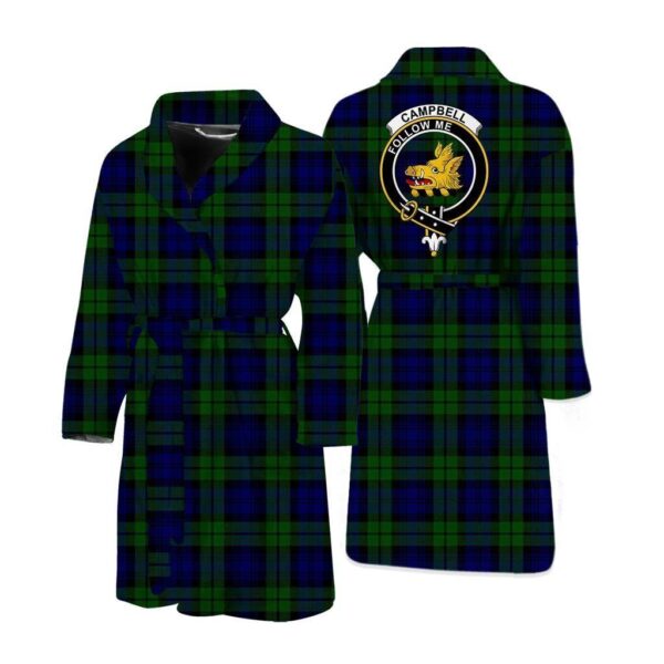 ScotClans Campbell Men Bathrobe - Campbell Bathrobe Badge