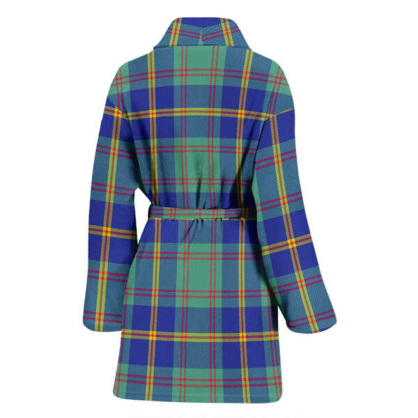 ScotClans US Marine Bathrobe, Women Tartan Plaid Bathrobe - Image 2