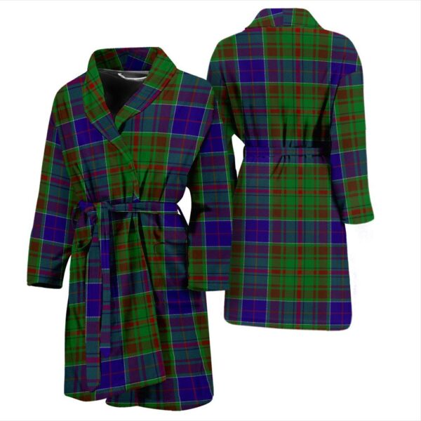 ScotClans Adam Bathrobe, Men Tartan Plaid Bathrobe - Image 3