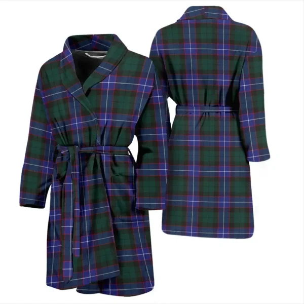 ScotClans Guthrie Modern Bathrobe, Men Tartan Plaid Bathrobe - Image 3