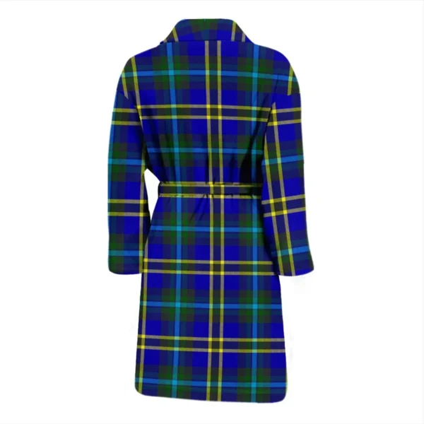 ScotClans Weir Modern Bathrobe, Men Tartan Plaid Bathrobe - Image 2