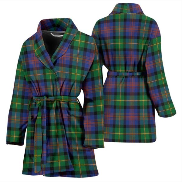 ScotClans Logan Ancient Bathrobe, Women Tartan Plaid Bathrobe - Image 3