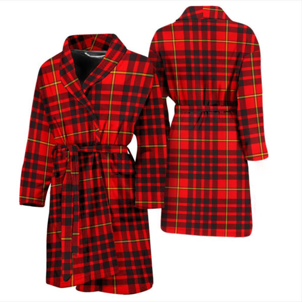 ScotClans MacIan Bathrobe, Men Tartan Plaid Bathrobe - Image 3