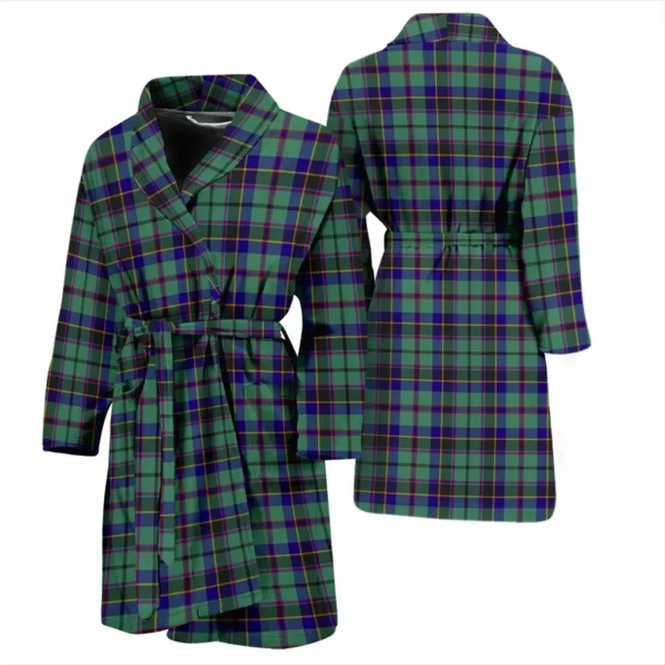 ScotClans Stevenson Bathrobe, Men Tartan Plaid Bathrobe - Image 3