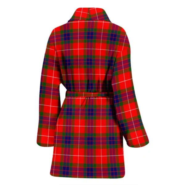 ScotClans Fraser Modern Bathrobe, Women Tartan Plaid Bathrobe - Image 2