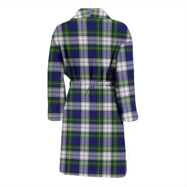 ScotClans Gordon Dress Modern Bathrobe, Men Tartan Plaid Bathrobe - Image 2