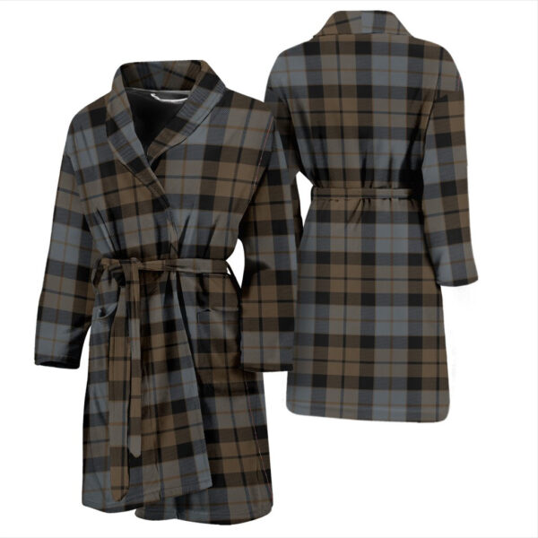 ScotClans MacKay Weathered Bathrobe, Men Tartan Plaid Bathrobe - Image 3