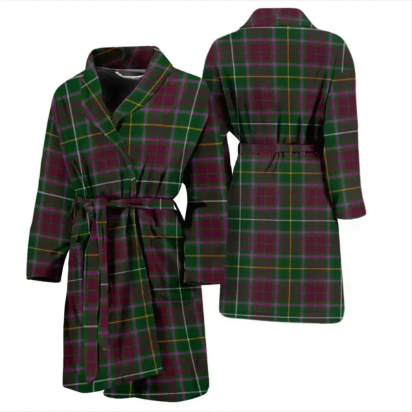 ScotClans Crosbie Bathrobe, Men Tartan Plaid Bathrobe - Image 3