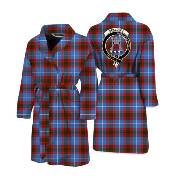 ScotClans Spalding Men Bathrobe - Spalding Bathrobe Badge