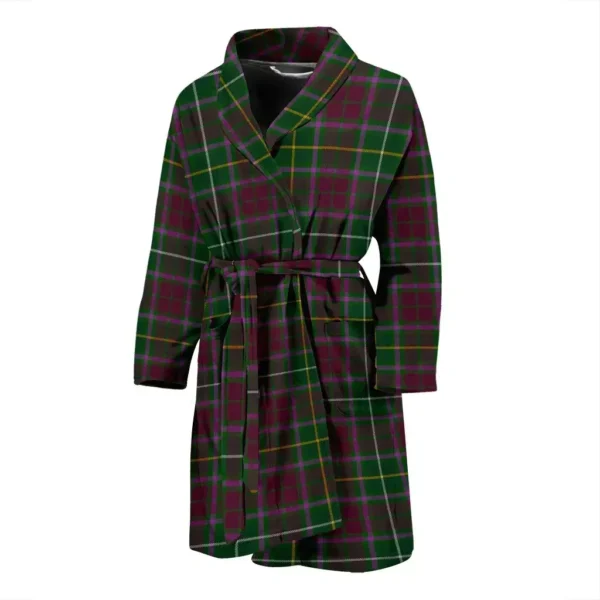 ScotClans Crosbie Bathrobe, Men Tartan Plaid Bathrobe