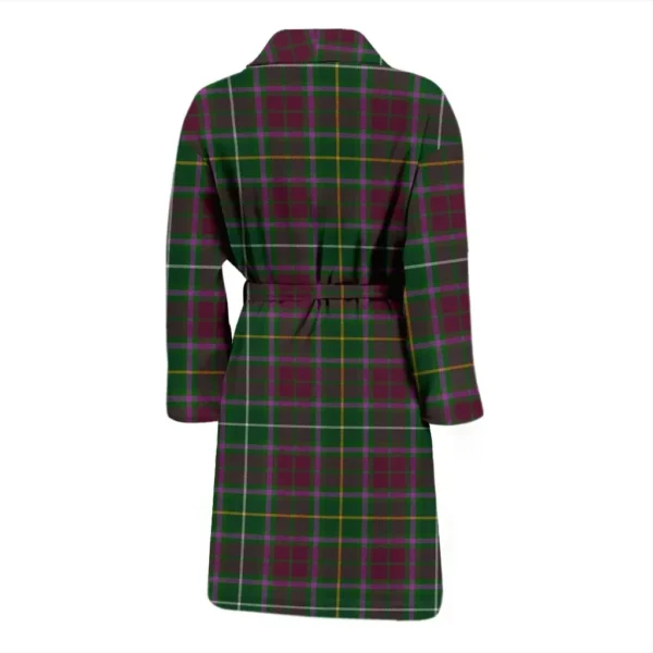 ScotClans Crosbie Bathrobe, Men Tartan Plaid Bathrobe - Image 2