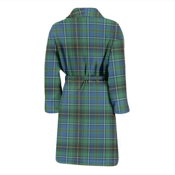 ScotClans MacInnes Ancient Bathrobe, Men Tartan Plaid Bathrobe - Image 2