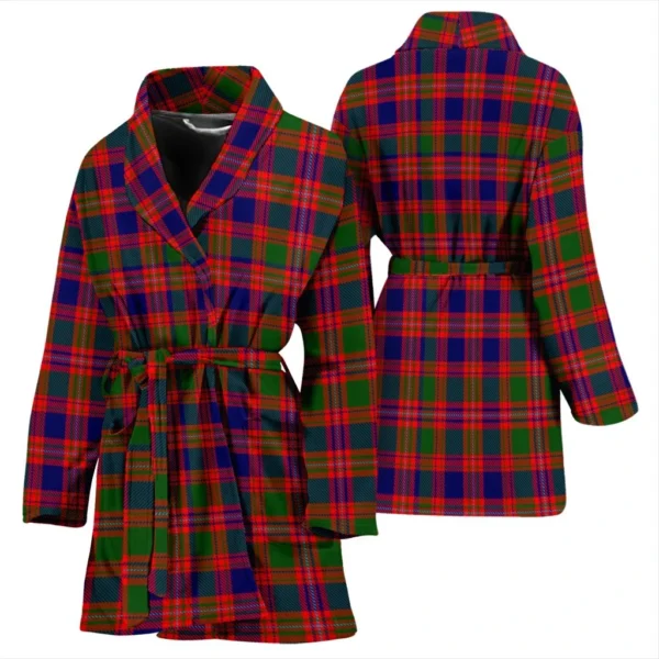 ScotClans MacIntyre Modern Bathrobe, Women Tartan Plaid Bathrobe - Image 3