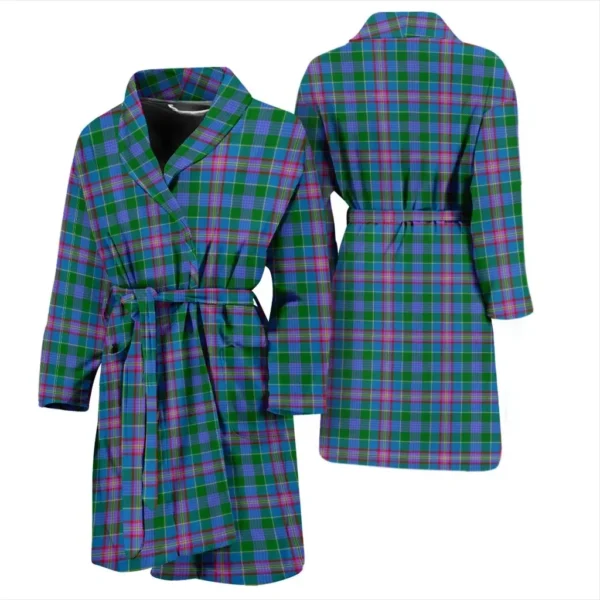 ScotClans Pitcairn Hunting Bathrobe, Men Tartan Plaid Bathrobe - Image 3