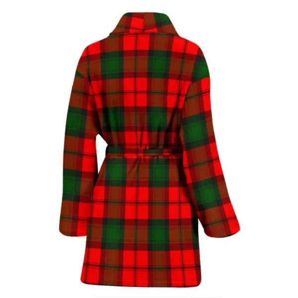 ScotClans Kerr Modern Bathrobe, Women Tartan Plaid Bathrobe - Image 2