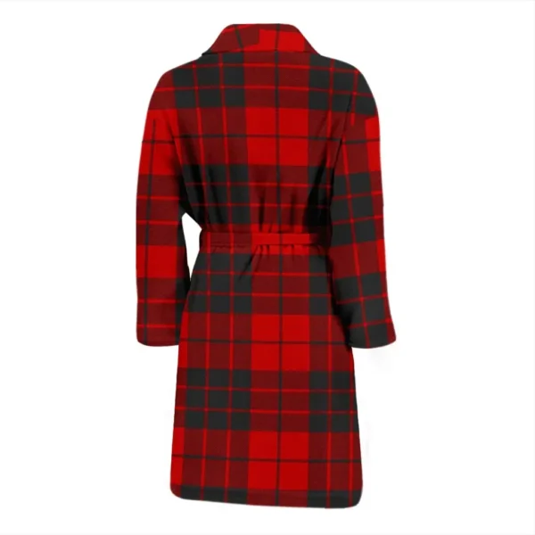 ScotClans MacLeod Of Raasay Bathrobe, Men Tartan Plaid Bathrobe - Image 2