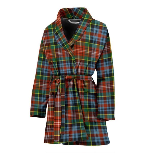 ScotClans Caledonia Ancient Bathrobe, Women Tartan Plaid Bathrobe