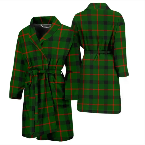 ScotClans Kincaid Modern Bathrobe, Men Tartan Plaid Bathrobe - Image 3