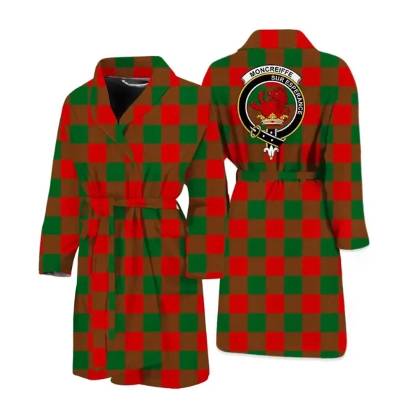 ScotClans Moncreiffe Men Bathrobe - Moncreiffe Bathrobe Badge