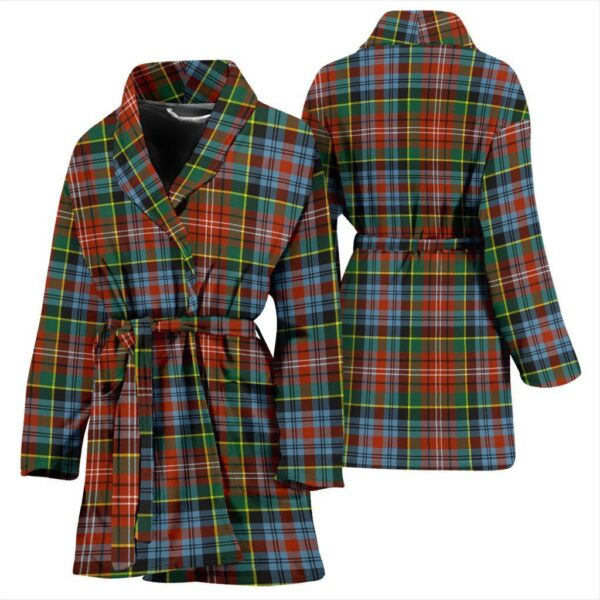 ScotClans Caledonia Ancient Bathrobe, Women Tartan Plaid Bathrobe - Image 3