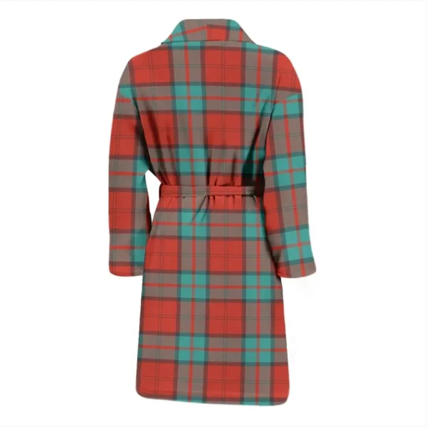 ScotClans Dunbar Ancient Bathrobe, Men Tartan Plaid Bathrobe - Image 2