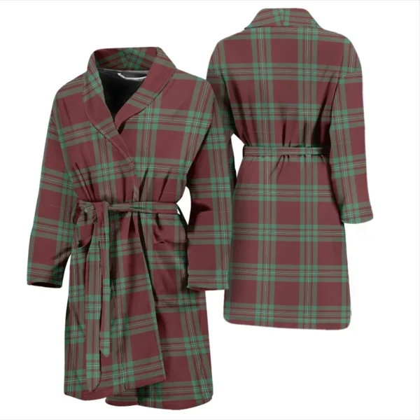 ScotClans MacGregor Hunting Ancient Bathrobe, Men Tartan Plaid Bathrobe - Image 3