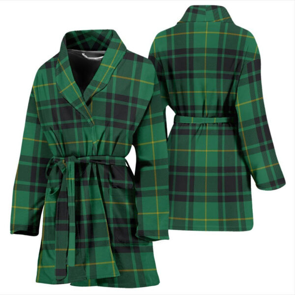 ScotClans MacArthur Ancient Bathrobe, Women Tartan Plaid Bathrobe - Image 3