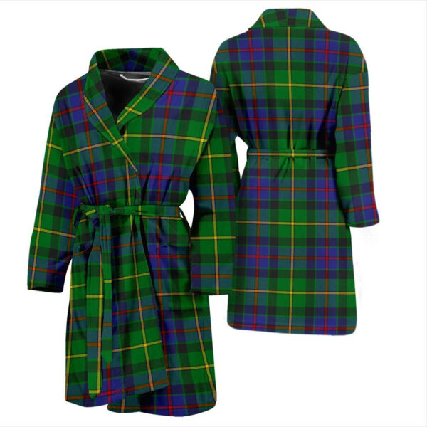 ScotClans Tait Modern Bathrobe, Men Tartan Plaid Bathrobe - Image 3