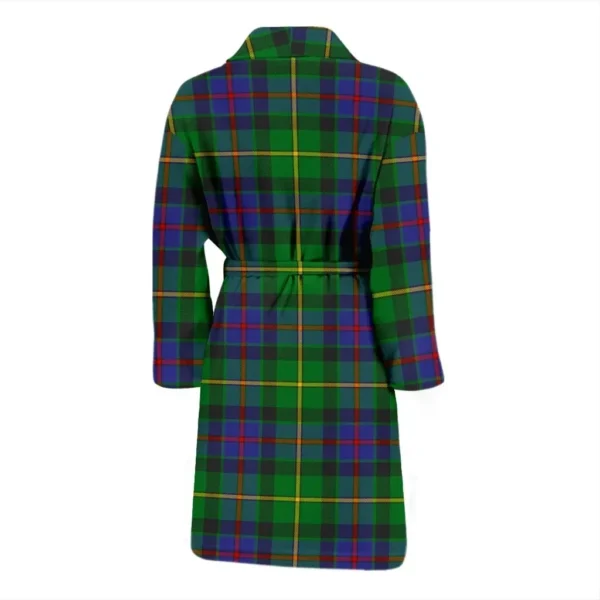 ScotClans Tait Modern Bathrobe, Men Tartan Plaid Bathrobe - Image 2