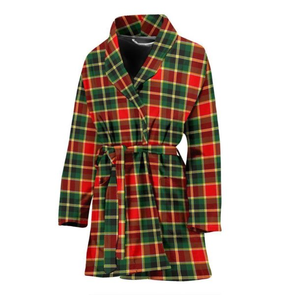 ScotClans MacLachlan Hunting Modern Bathrobe, Women Tartan Plaid Bathrobe