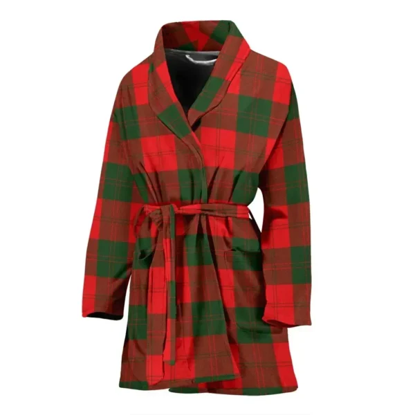 ScotClans Erskine Modern Bathrobe, Women Tartan Plaid Bathrobe