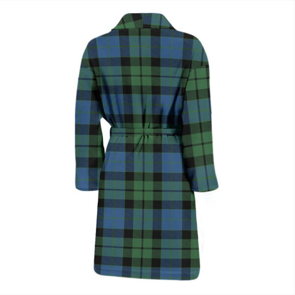 ScotClans MacKay Ancient Bathrobe, Men Tartan Plaid Bathrobe - Image 2