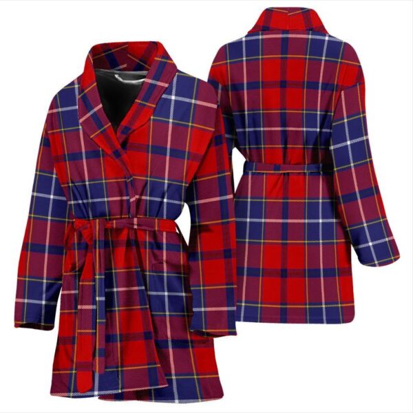 ScotClans Wishart Dress Bathrobe, Women Tartan Plaid Bathrobe - Image 2