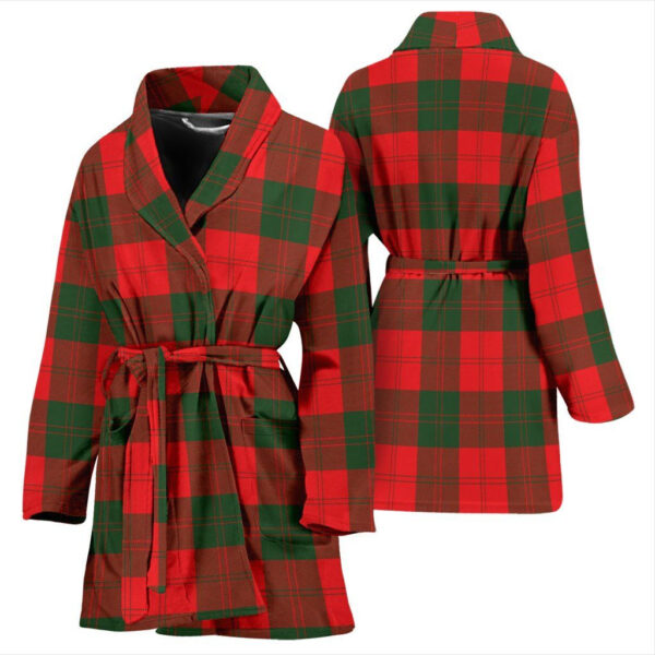 ScotClans Erskine Modern Bathrobe, Women Tartan Plaid Bathrobe - Image 3