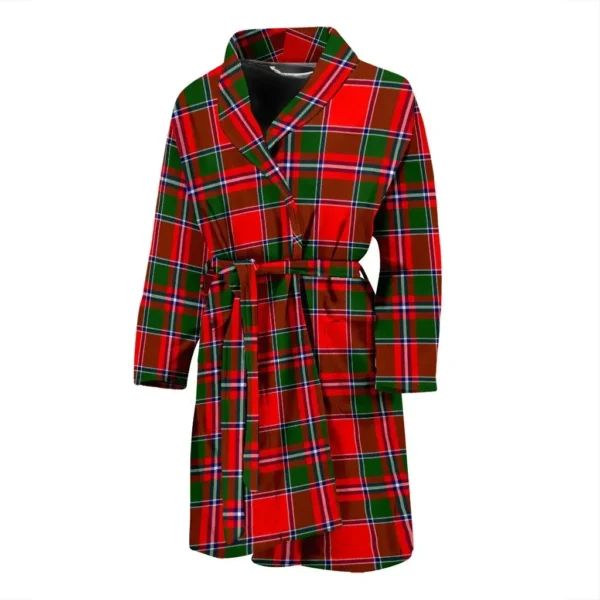 ScotClans Spens Modern Bathrobe, Men Tartan Plaid Bathrobe